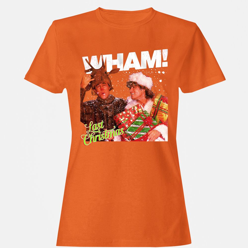 Women's T-Shirt - U183QA7F - Orange - 11