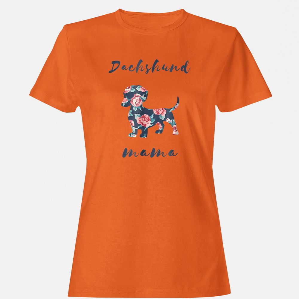Women's T-Shirt - 4EL43PV5 - Orange - 11