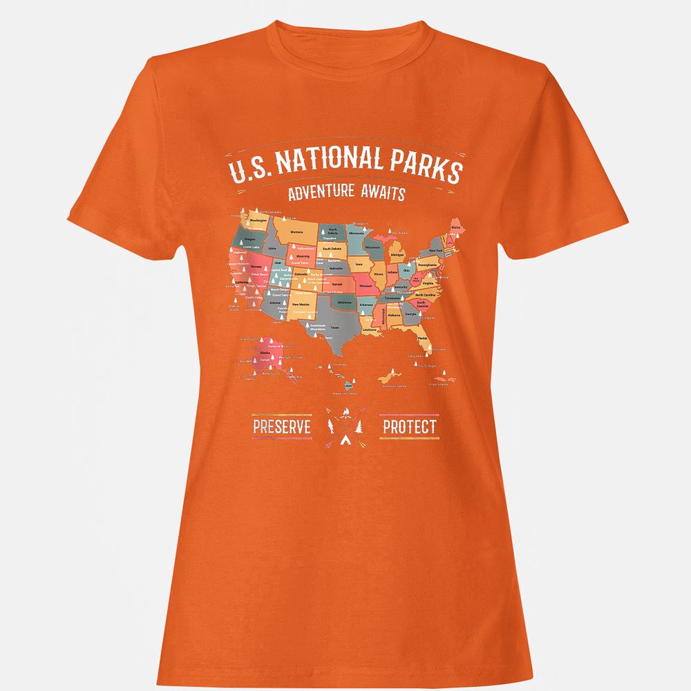 Women's T-Shirt - N6NYLAMZ - Orange - 11
