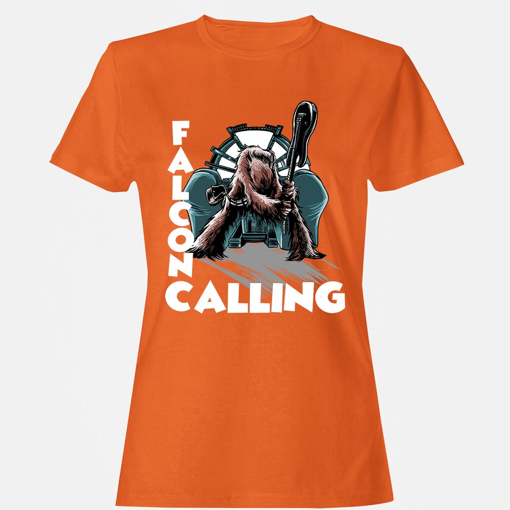 Women's T-Shirt - 7CNF13JQ - Orange - 11