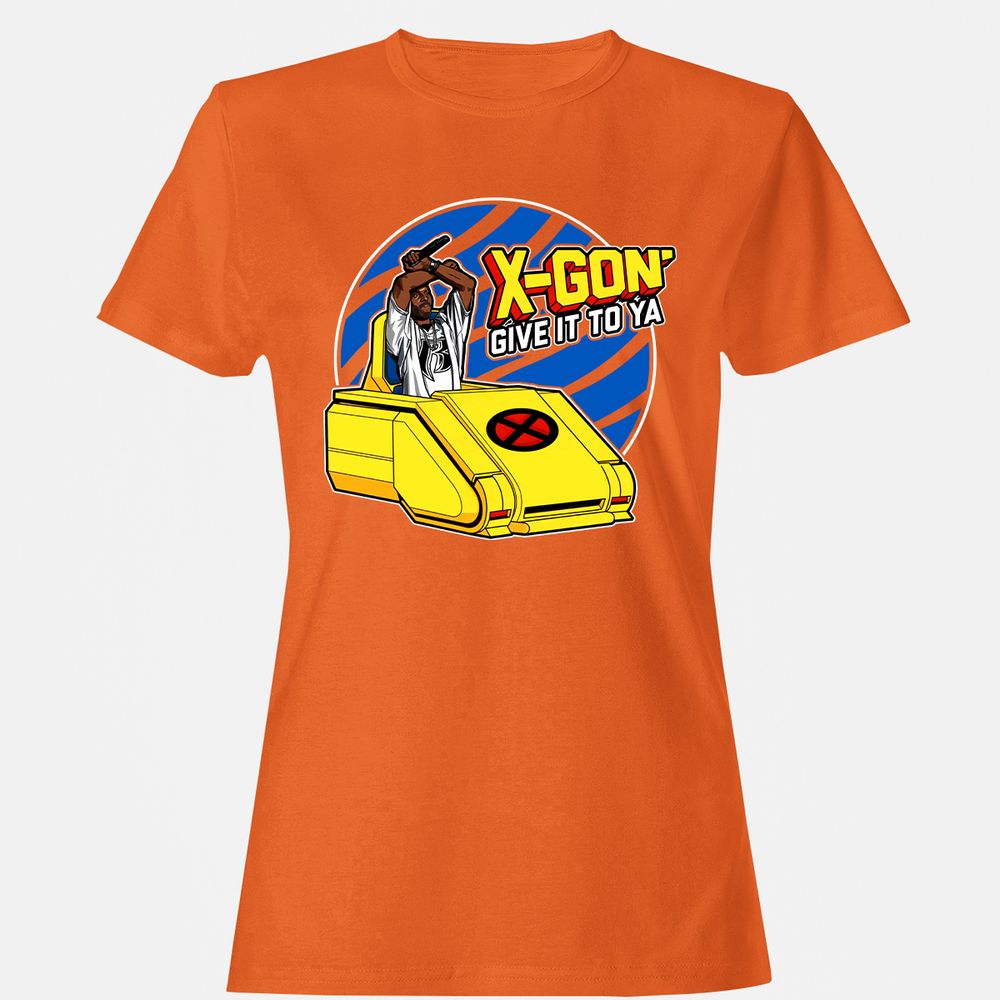 Women's T-Shirt - H6RVNXA1 - Orange - 11