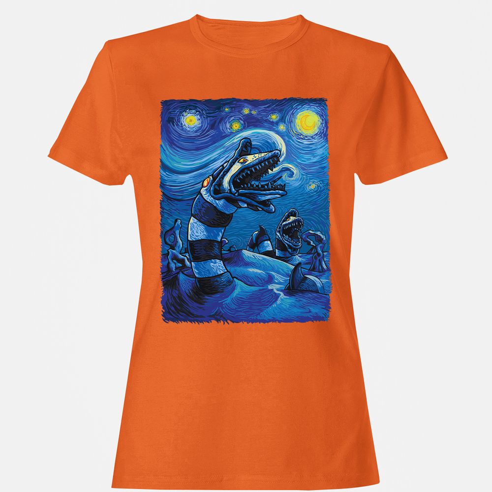 Women's T-Shirt - XZ2S4ESV - Orange - 11