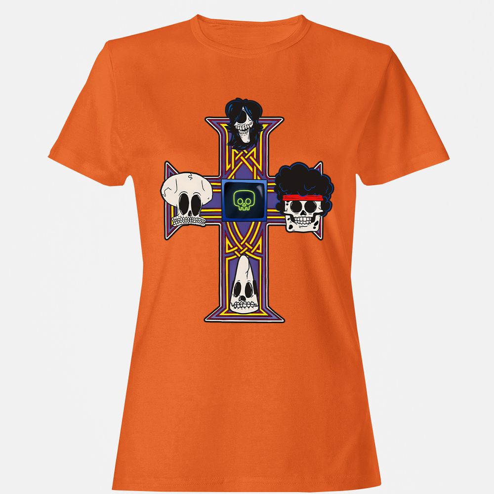 Women's T-Shirt - XS8XZQR2 - Orange - 11