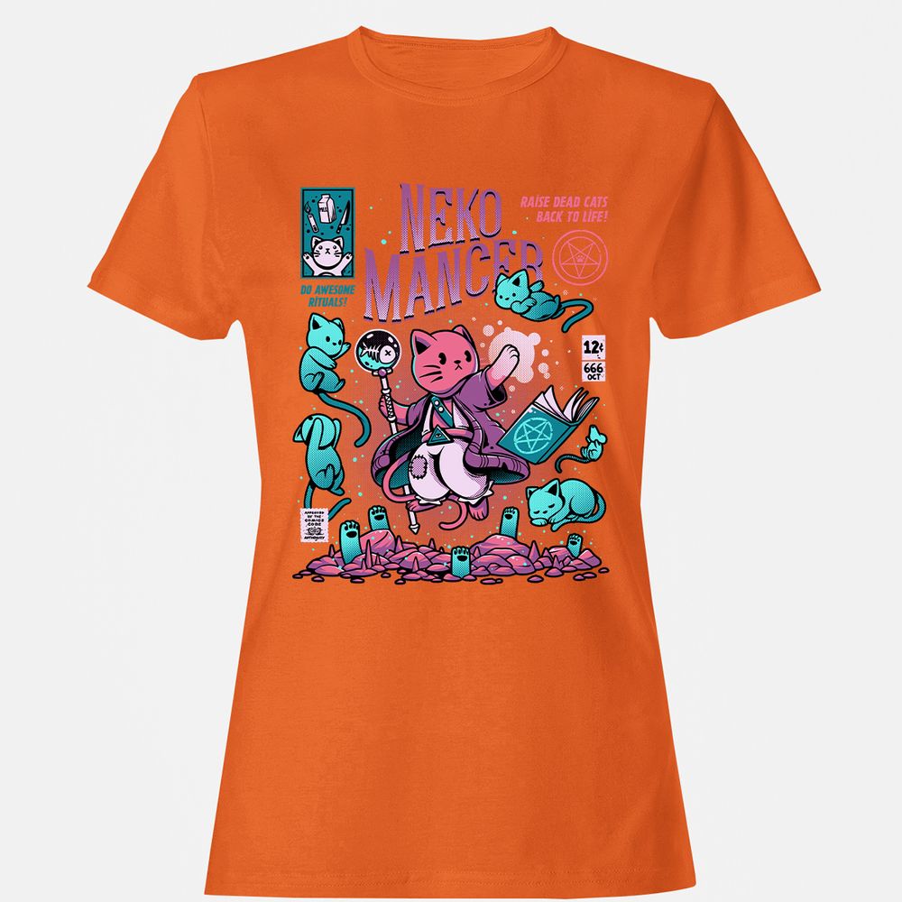 Women's T-Shirt - 8SHM7WXF - Orange - 11