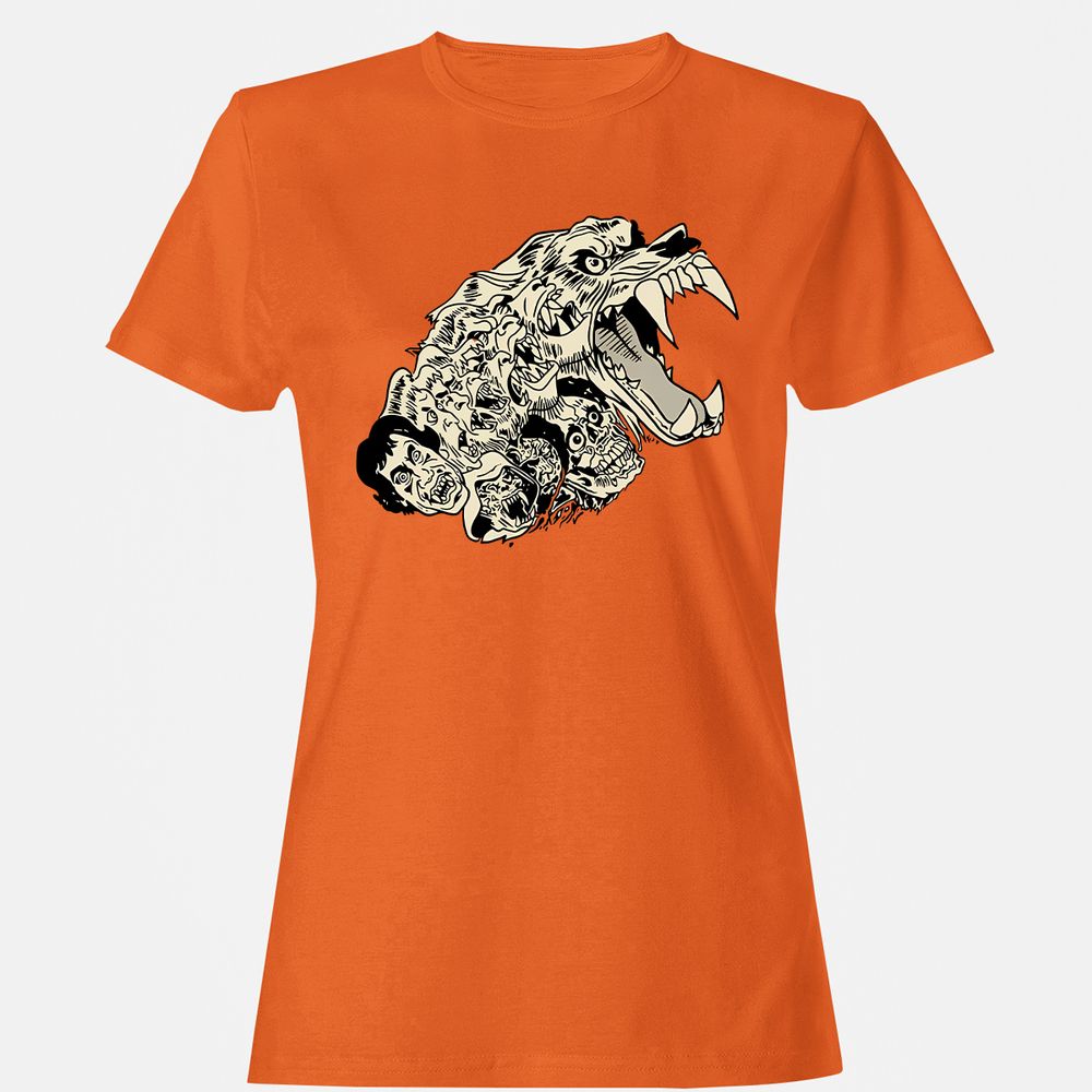 Women's T-Shirt - JCLAM6J1 - Orange - 11