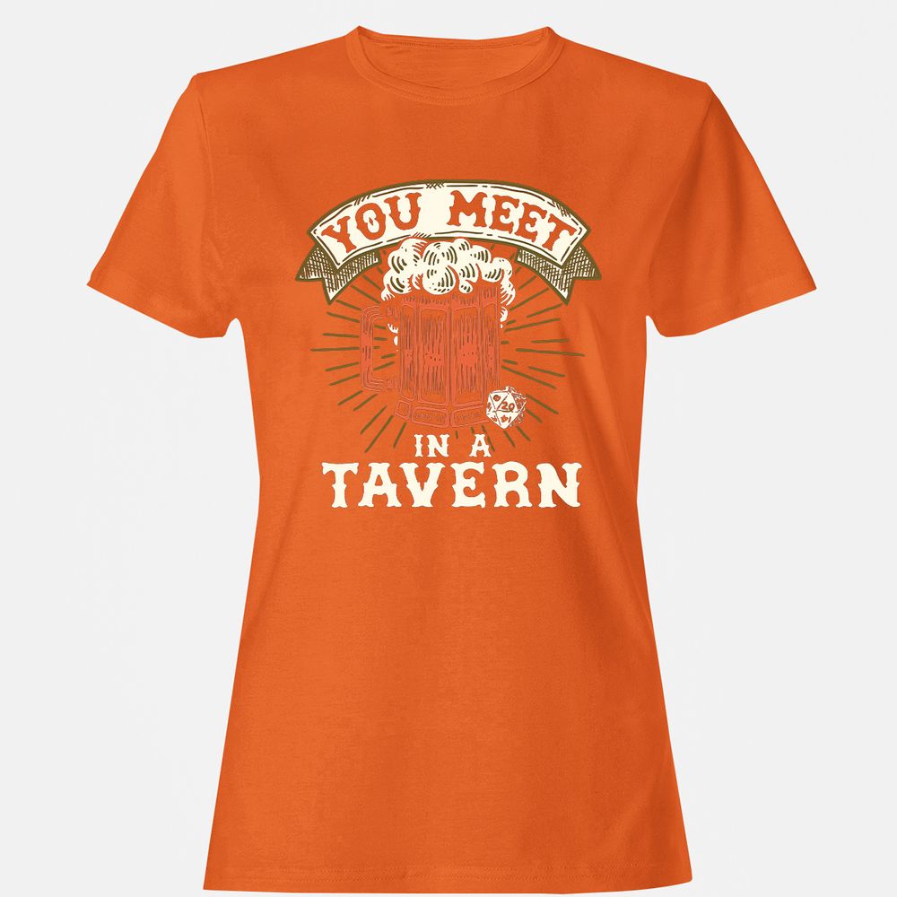 Women's T-Shirt - QRK7YEVS - Orange - 11