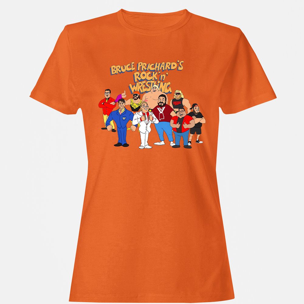 Women's T-Shirt - DJZ5Q7UR - Orange - 11