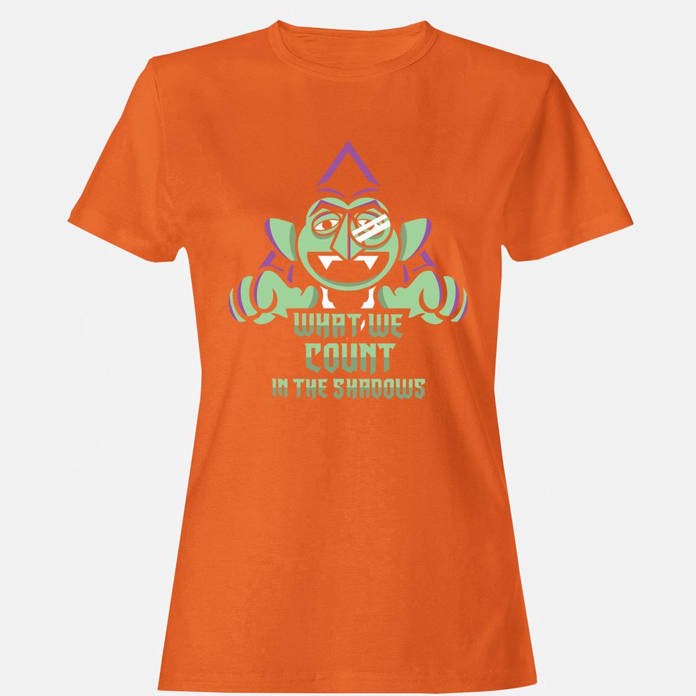 Women's T-Shirt - 11L7R1VQ - Orange - 11