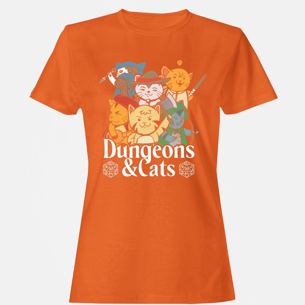 Women's T-Shirt - 1TYHQGA7 - Orange - 11