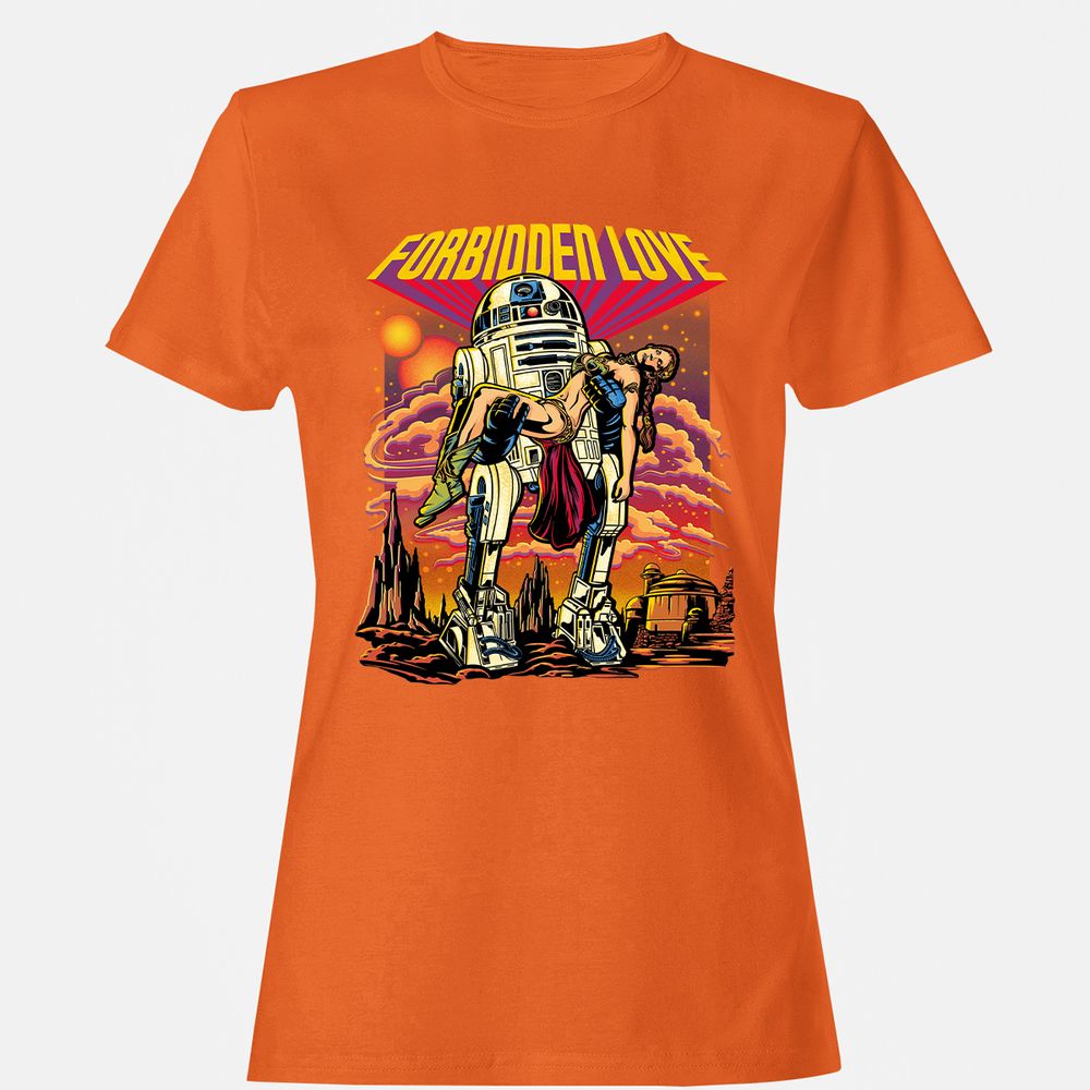 Women's T-Shirt - F2YG2X7Y - Orange - 11