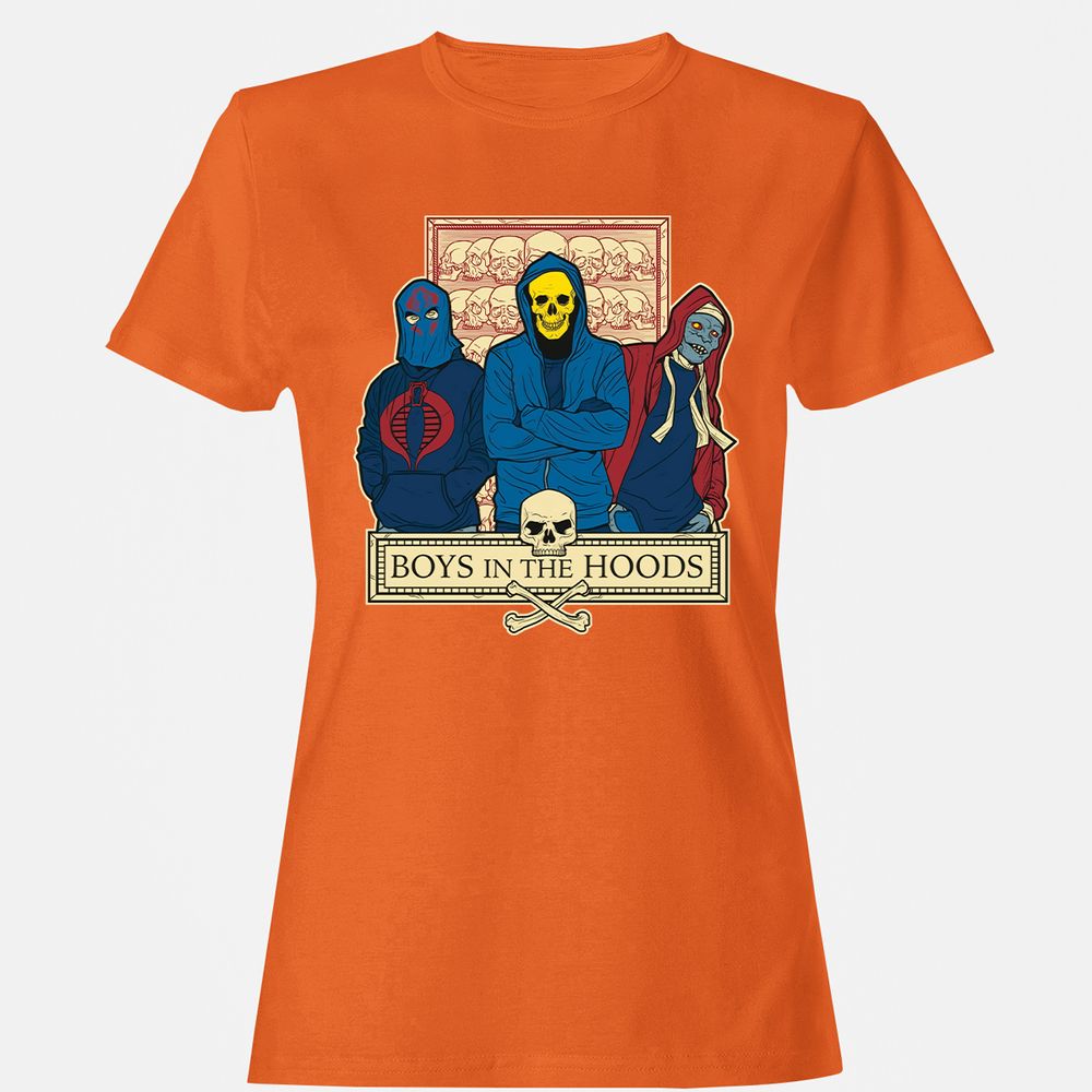 Women's T-Shirt - NHBQXFAX - Orange - 11