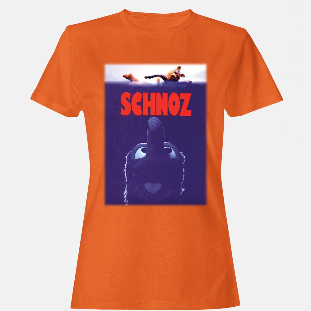 Women's T-Shirt - 46E8WQYB - Orange - 11
