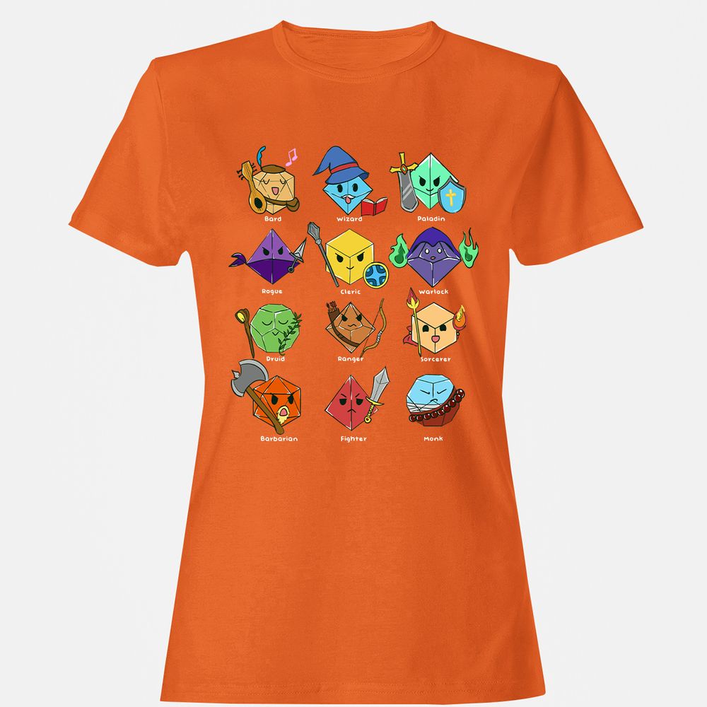 Women's T-Shirt - 1K14HV91 - Orange - 11