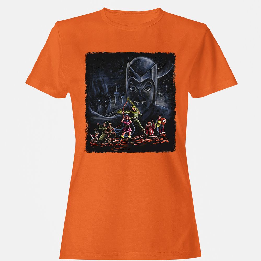 Women's T-Shirt - 6C8V7XTG - Orange - 11