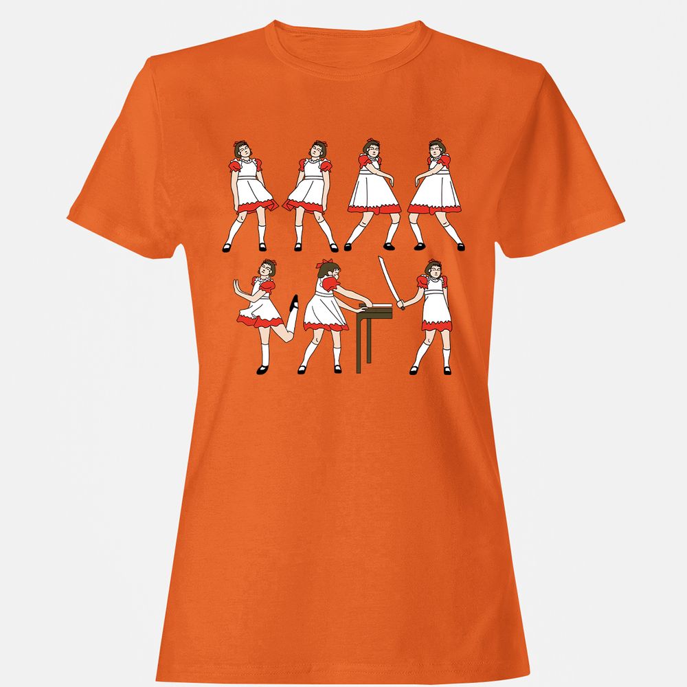 Women's T-Shirt - CDRCQ7TV - Orange - 11
