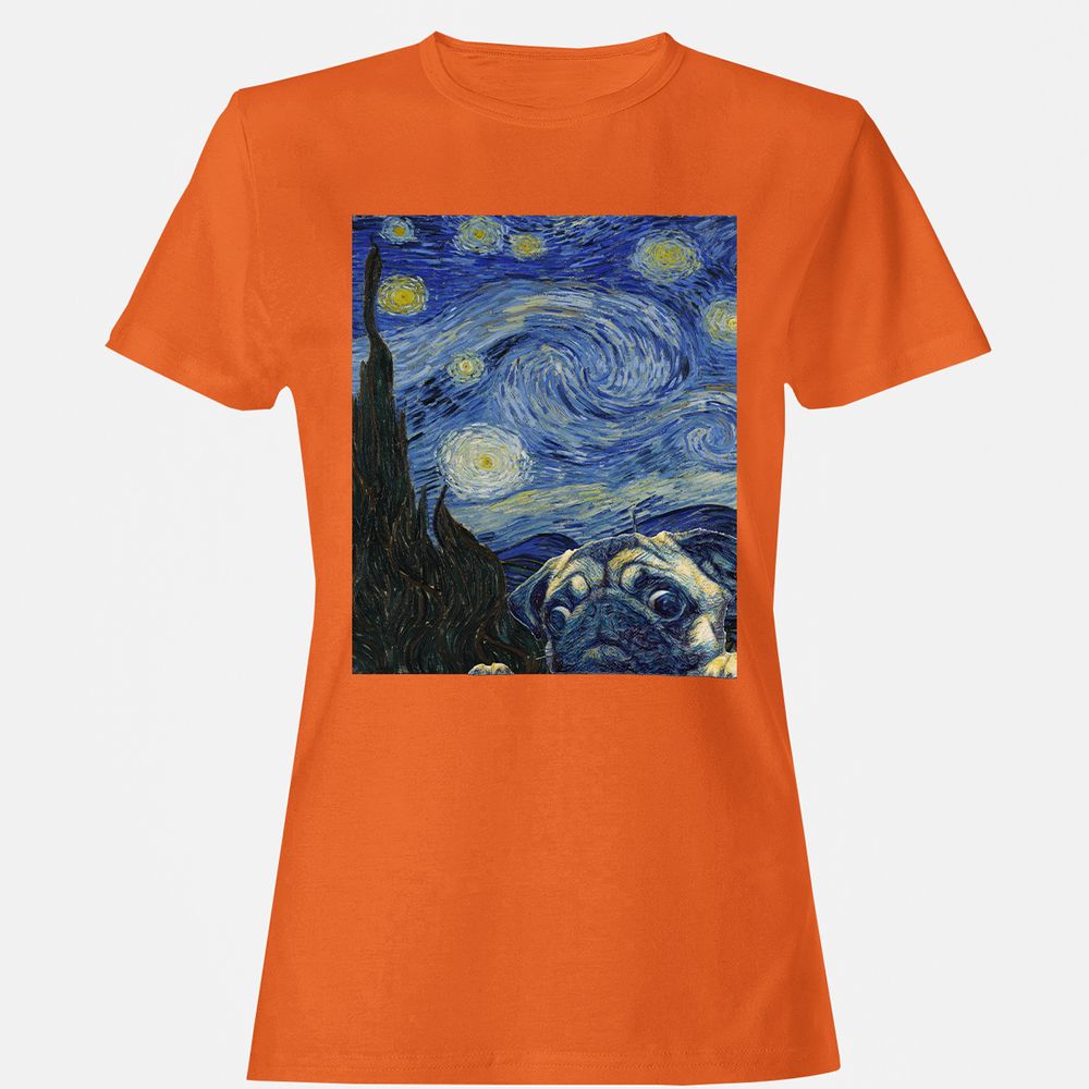 Women's T-Shirt - XV9HFZL1 - Orange - 11