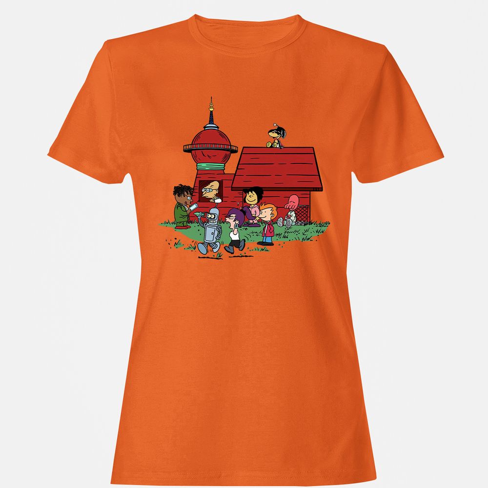 Women's T-Shirt - ZAVJPEJ5 - Orange - 11