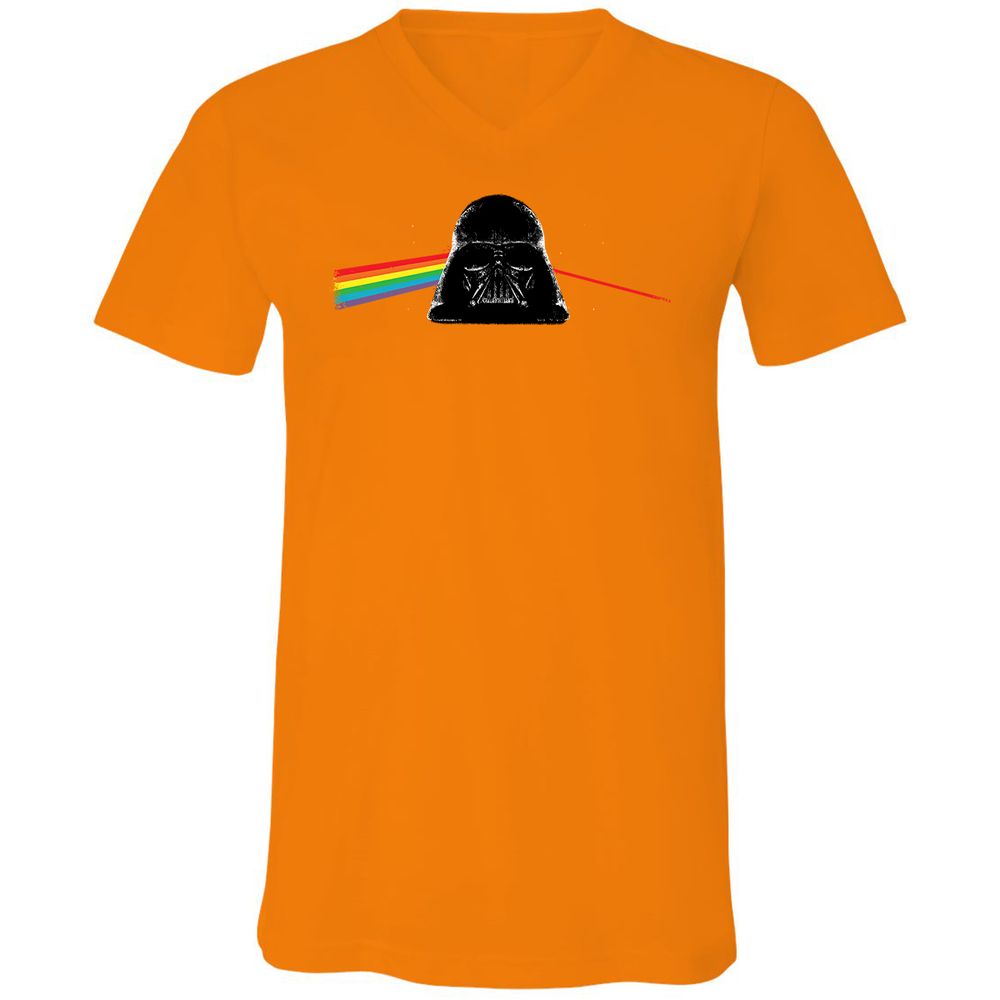Unisex V-Neck T-Shirt - JW32WZ2F - Orange - 11