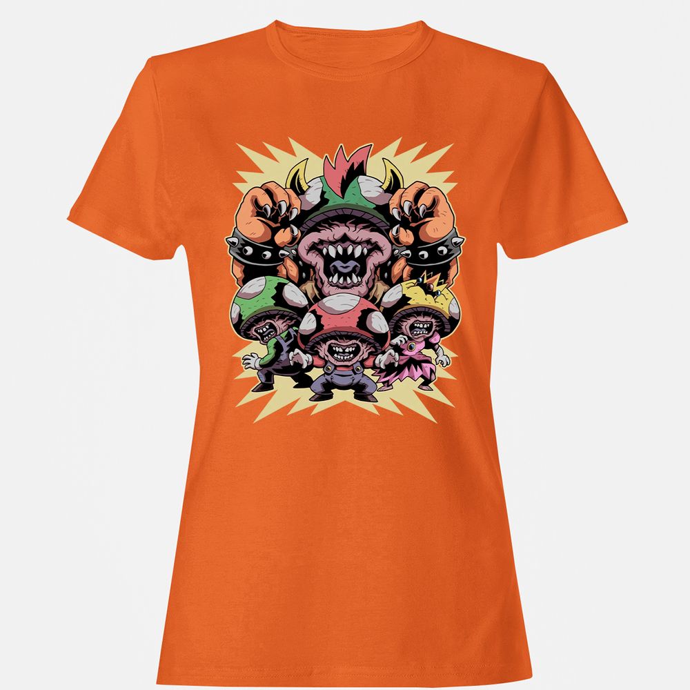 Women's T-Shirt - QN4ZDWRX - Orange - 11