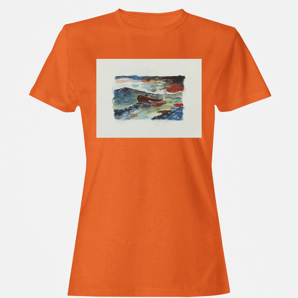 Women's T-Shirt - BFU8N9RC - Orange - 11