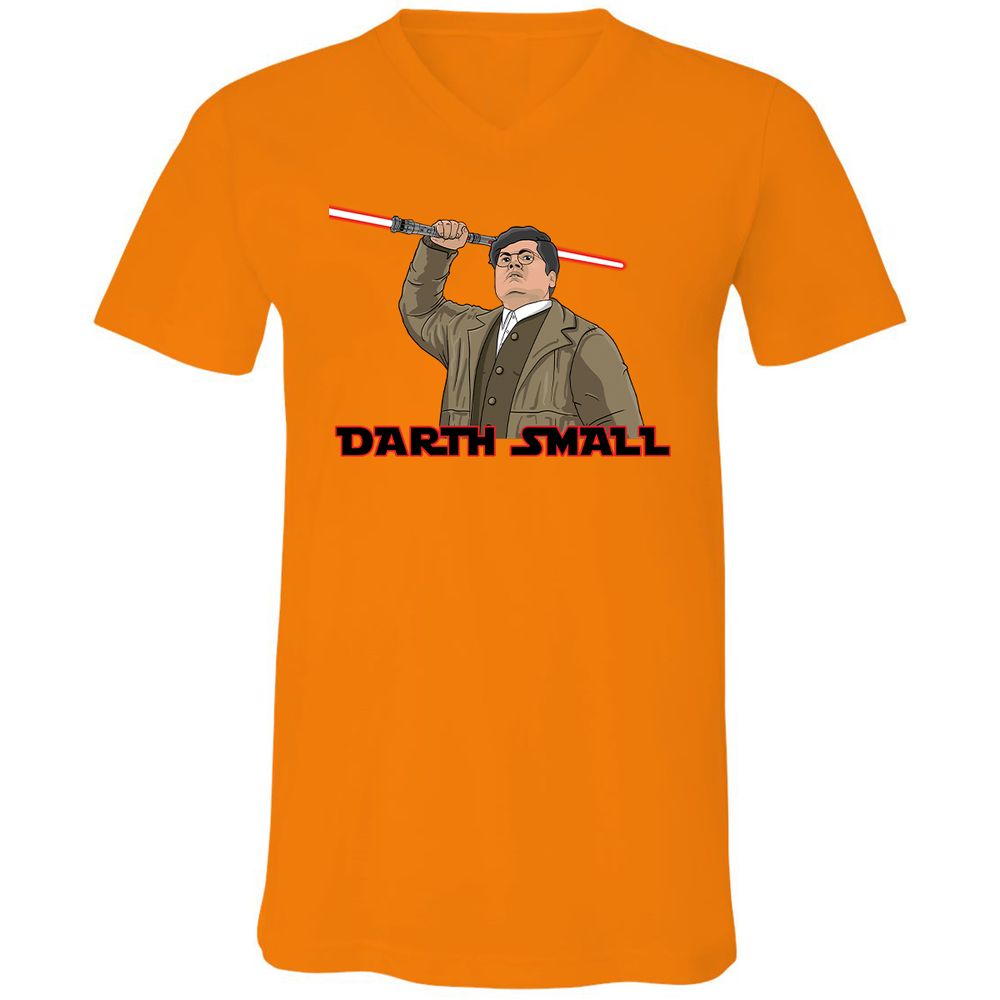 Unisex V-Neck T-Shirt - XYVK34JH - Orange - 11