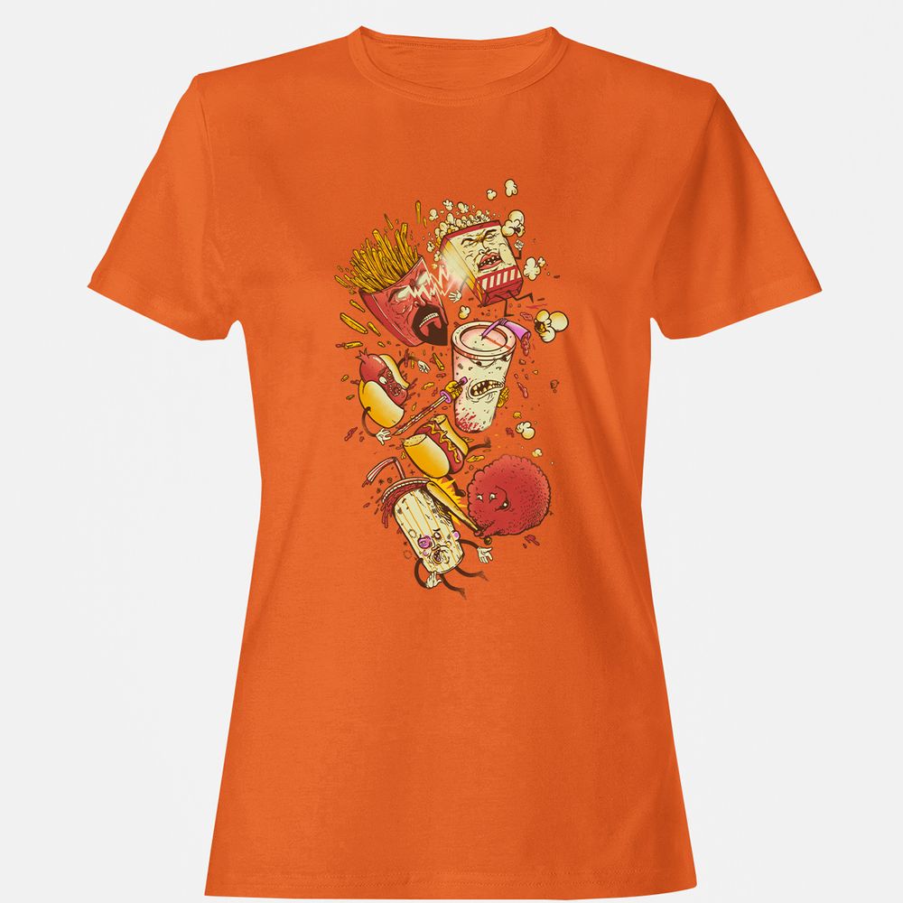 Women's T-Shirt - 92F34MAV - Orange - 11