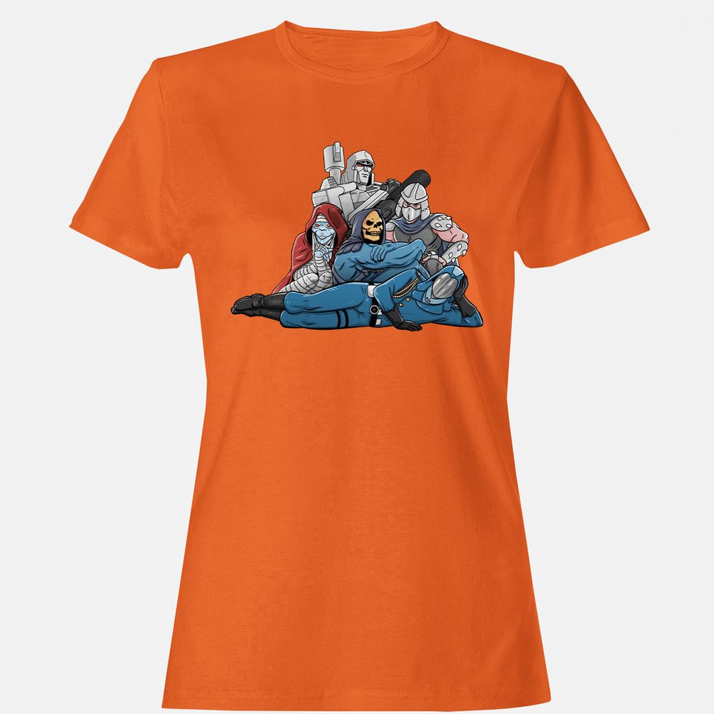 Women's T-Shirt - JQWYUVRR - Orange - 11