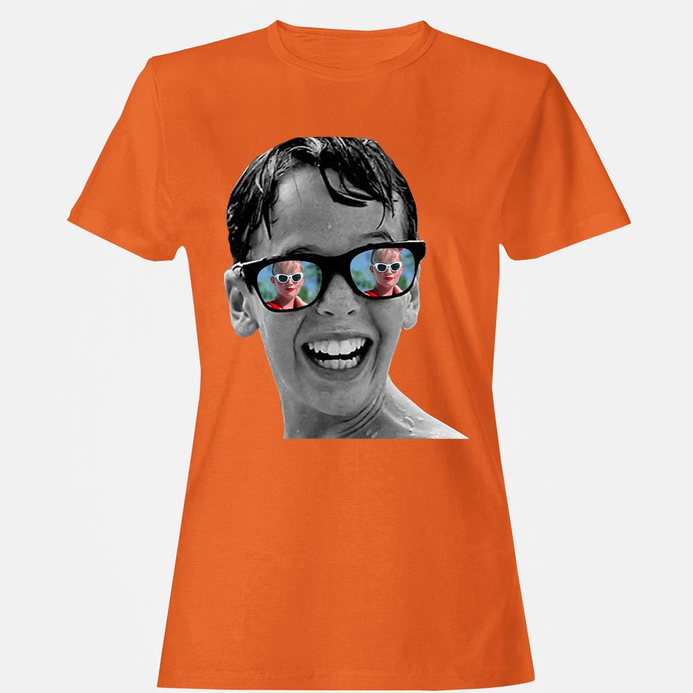 Women's T-Shirt - GWEQTFPZ - Orange - 11