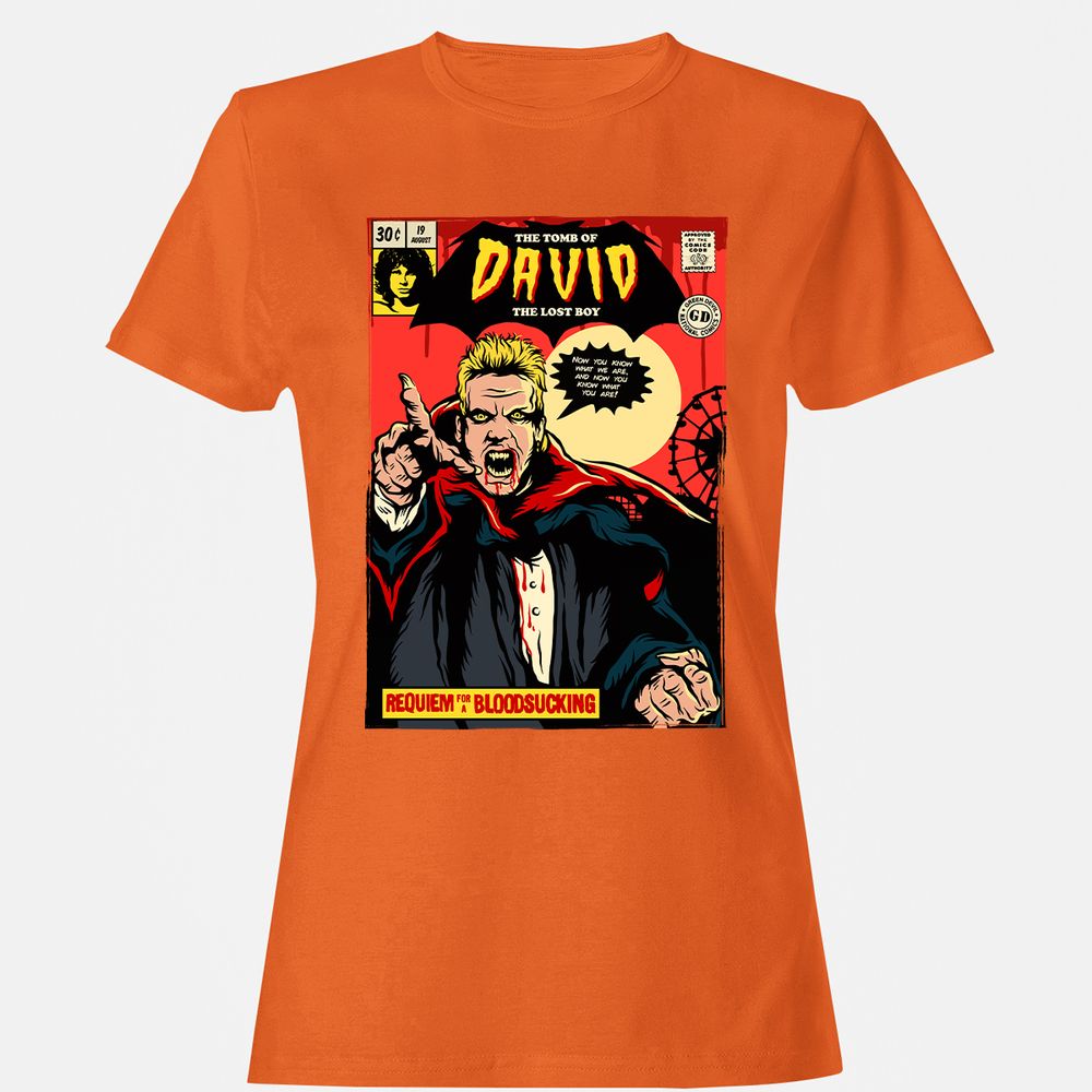 Women's T-Shirt - J1436CDQ - Orange - 11