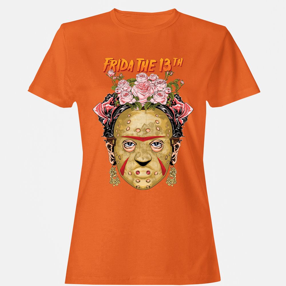 Women's T-Shirt - 648BW17C - Orange - 11