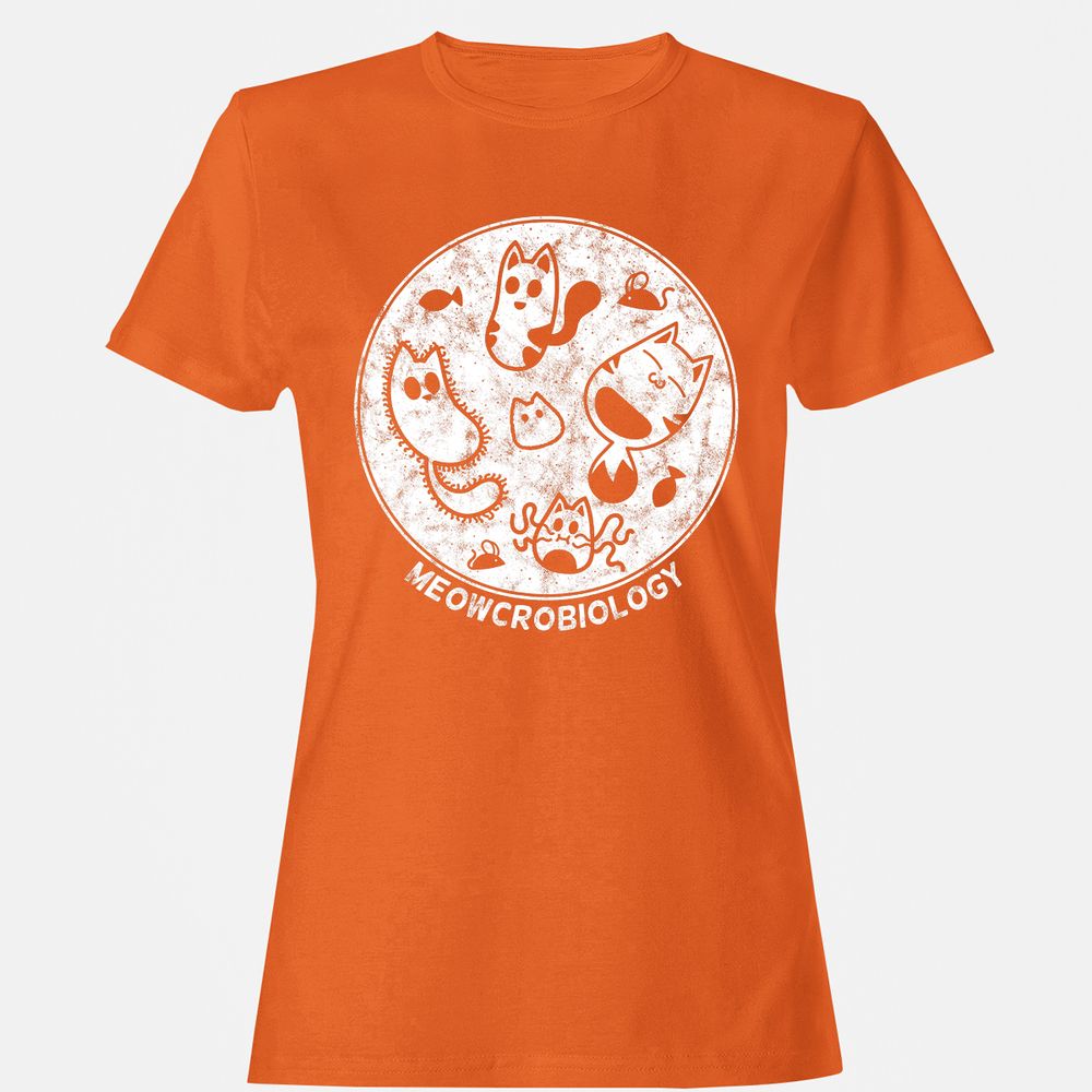 Women's T-Shirt - KJ65BDQJ - Orange - 11