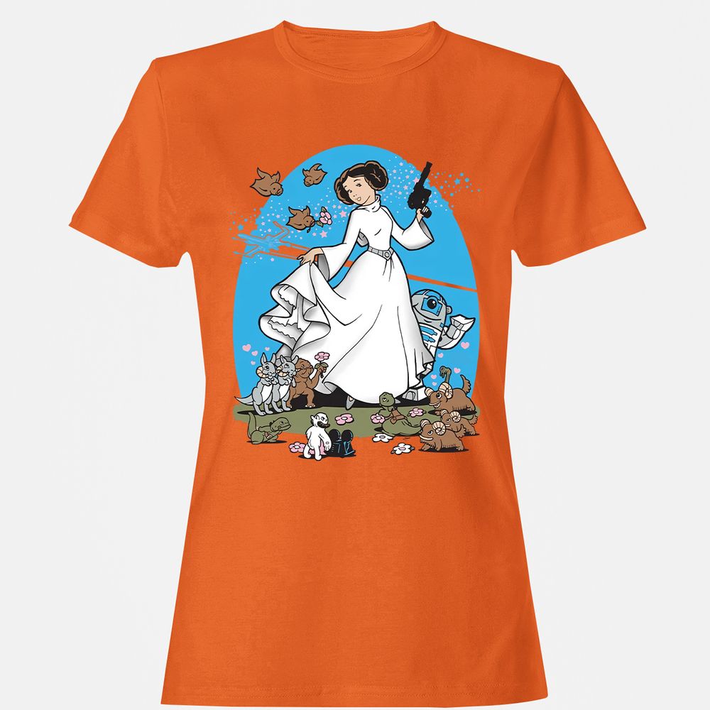 Women's T-Shirt - J4V6BR92 - Orange - 11