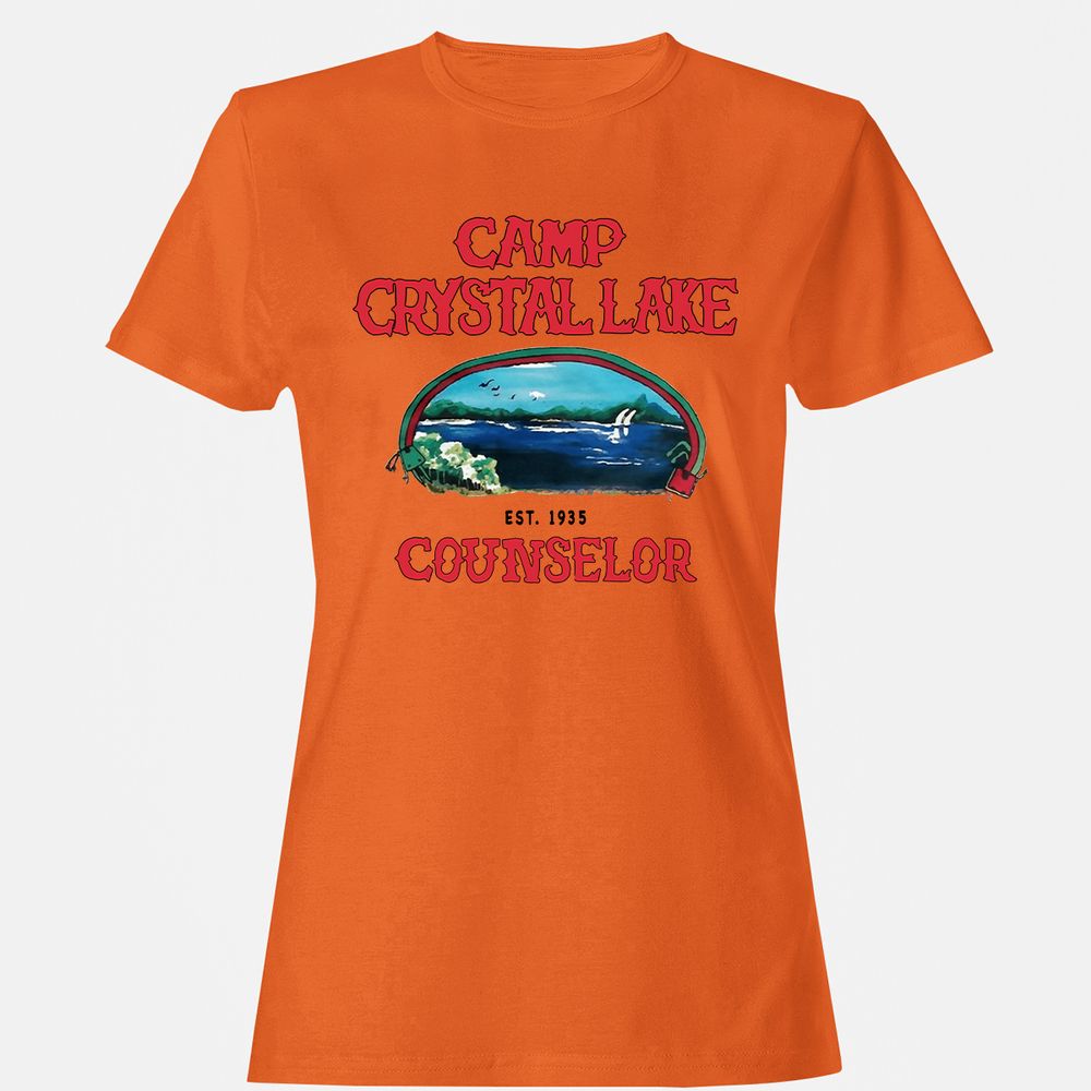 Women's T-Shirt - B3P9PXMU - Orange - 11