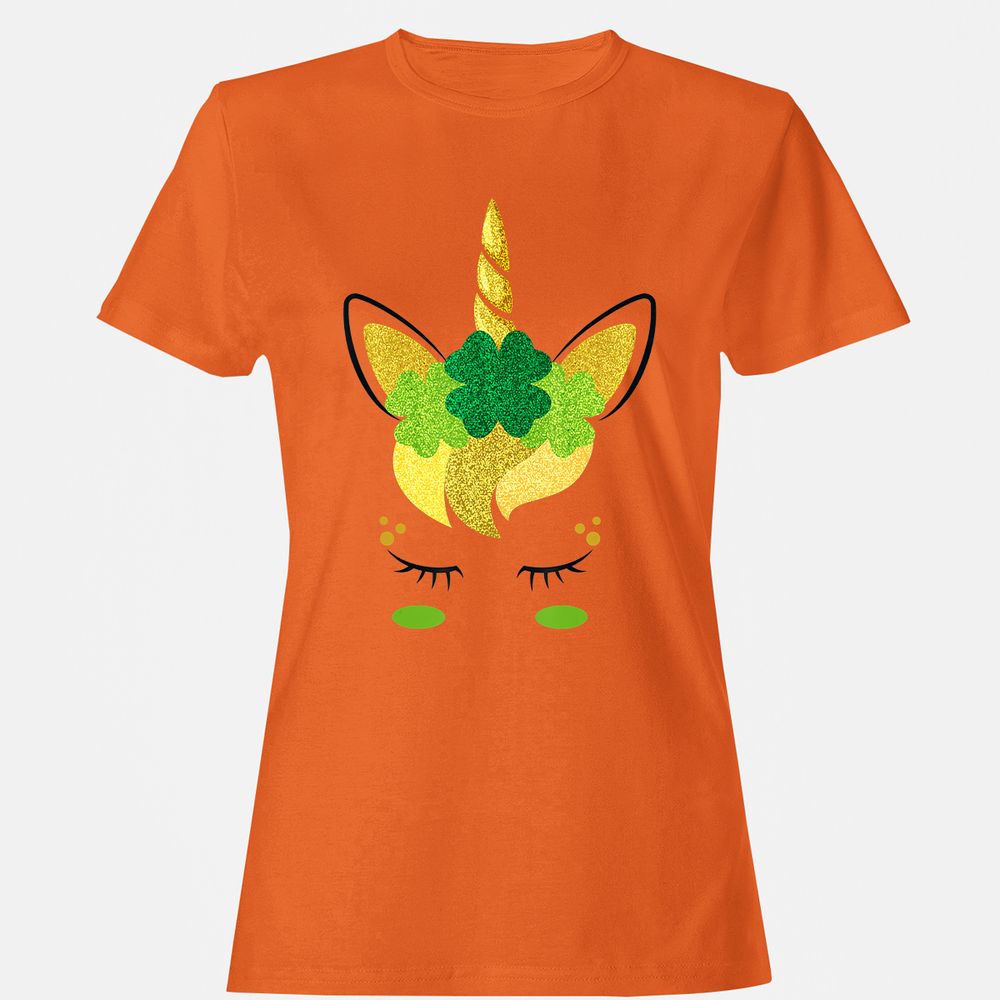 Women's T-Shirt - DP85UQ5K - Orange - 11