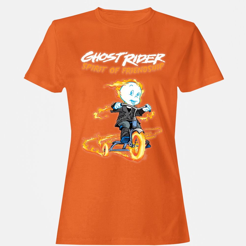 Women's T-Shirt - 9CDWPSLG - Orange - 11
