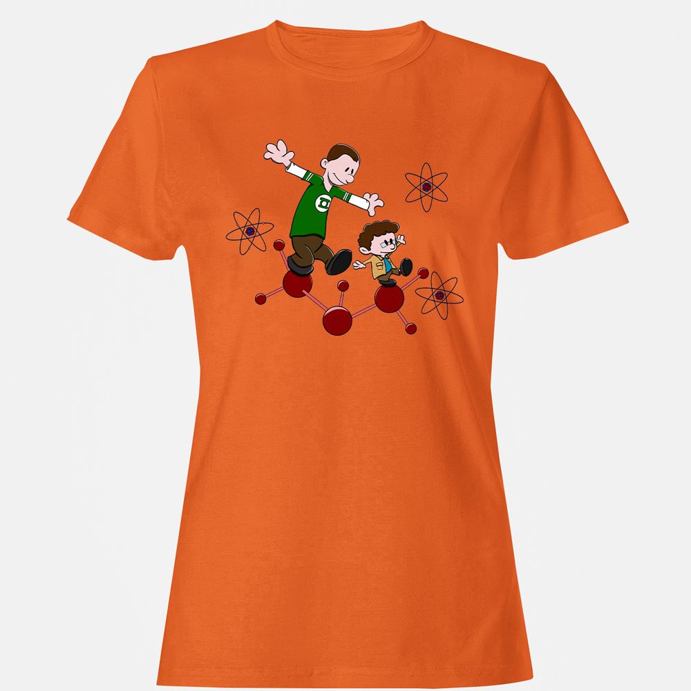 Women's T-Shirt - BUBK5U6R - Orange - 11