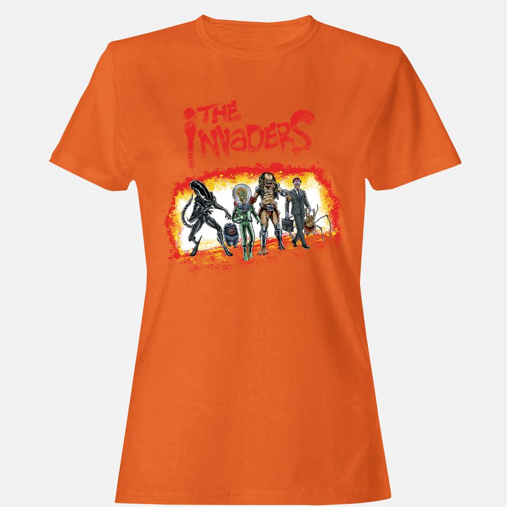 Women's T-Shirt - DR4K7TTN - Orange - 11