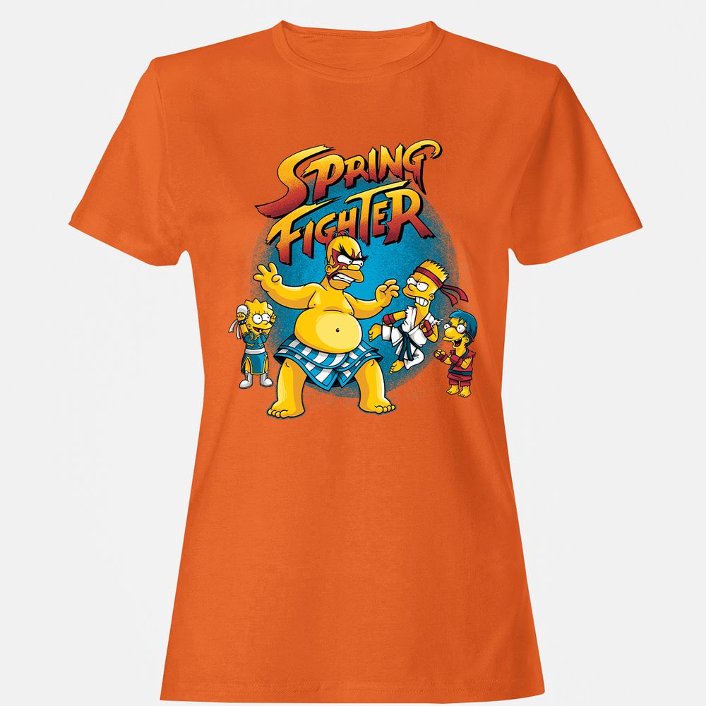 Women's T-Shirt - XNT1ZRTY - Orange - 11
