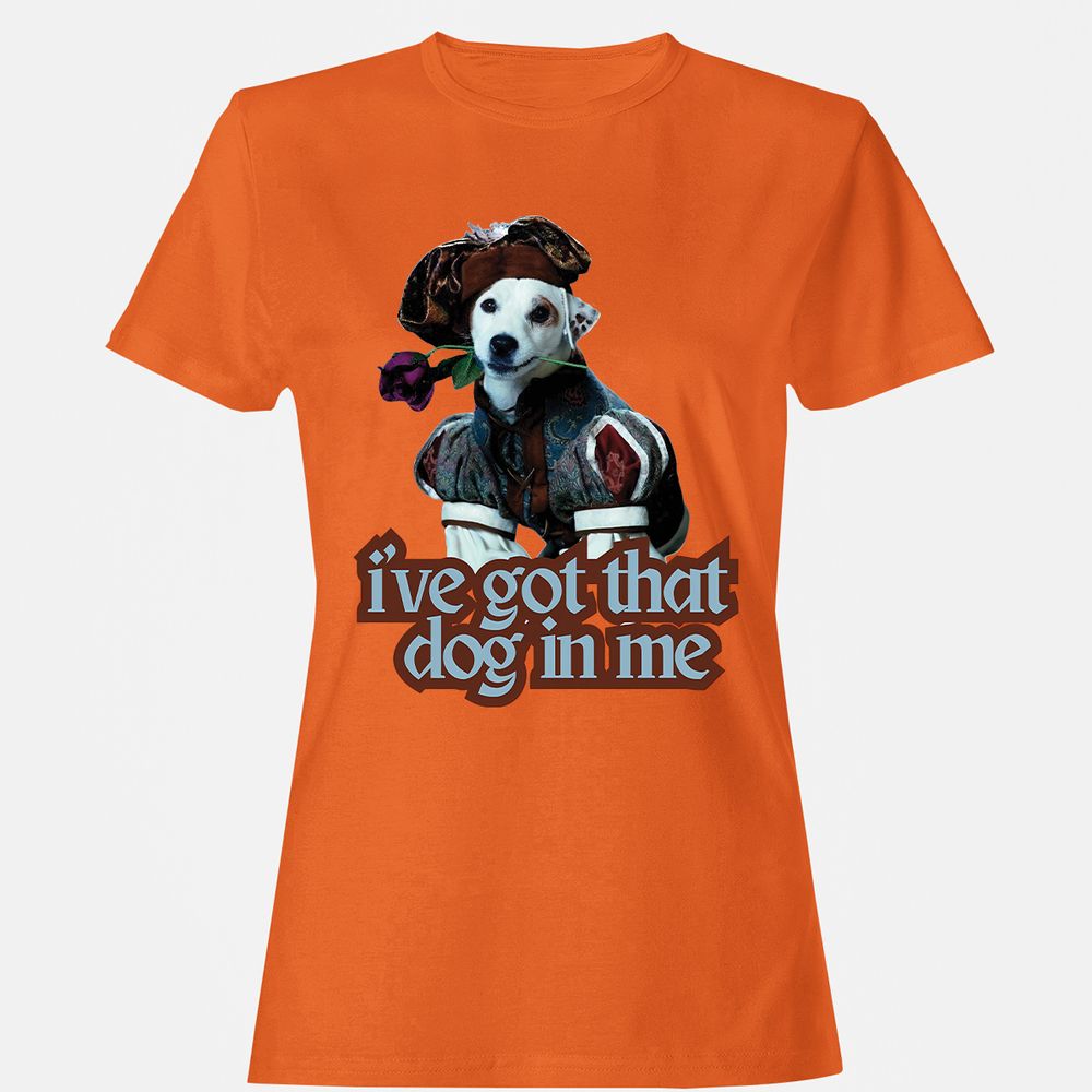 Women's T-Shirt - QYKRSZQ3 - Orange - 11
