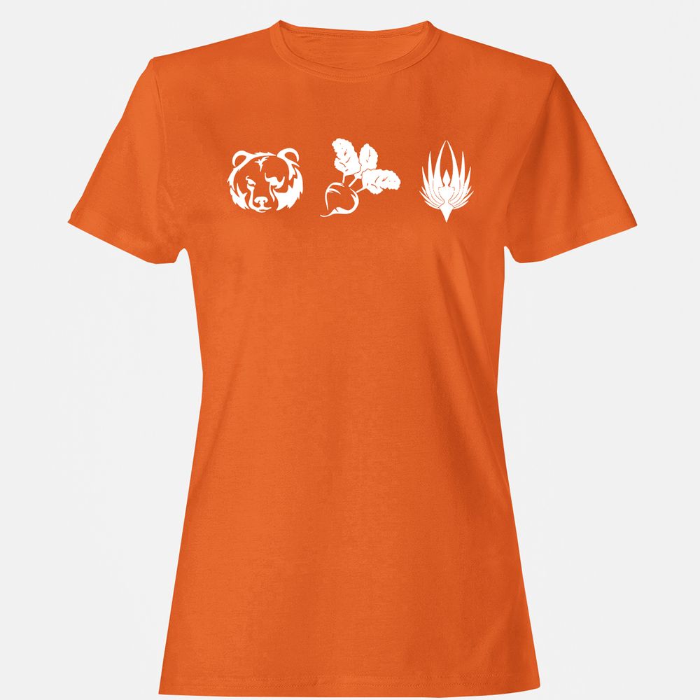 Women's T-Shirt - 98P1QCK9 - Orange - 11