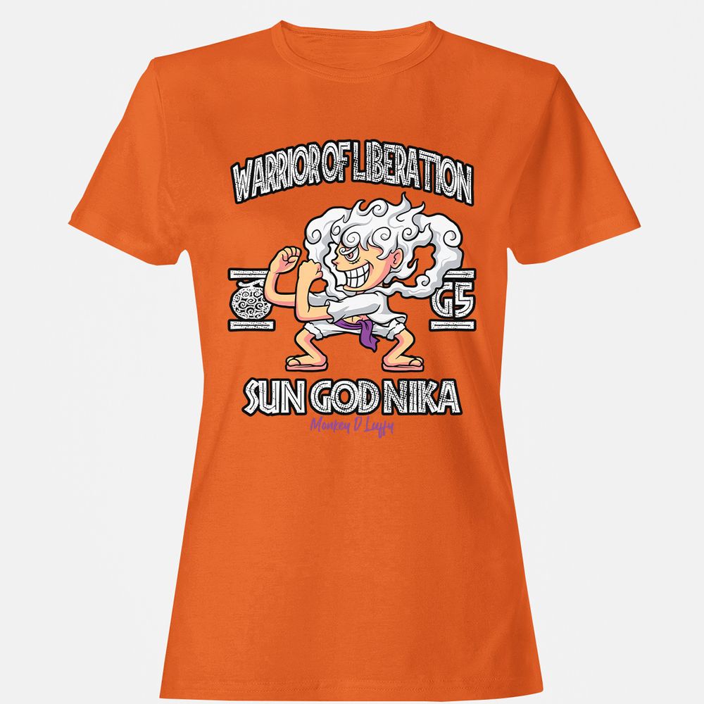 Women's T-Shirt - 81YX9F9X - Orange - 11