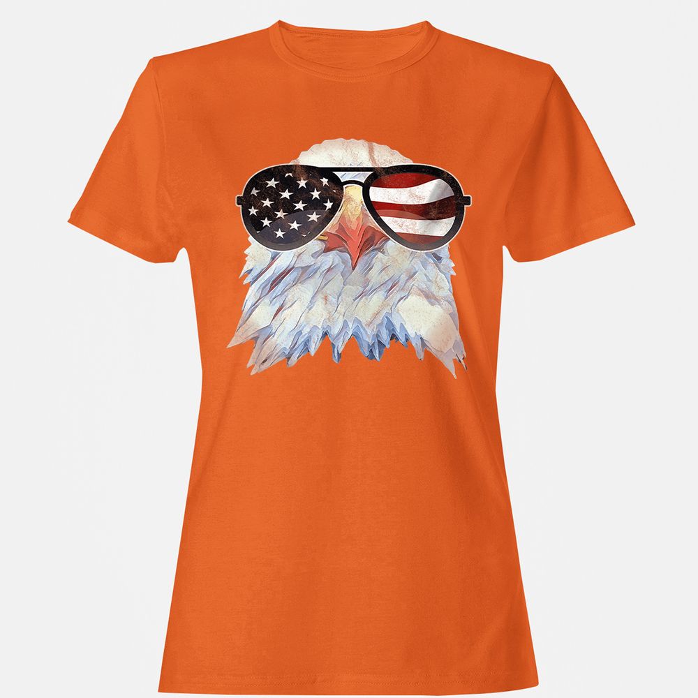 Women's T-Shirt - 254UHUUA - Orange - 11