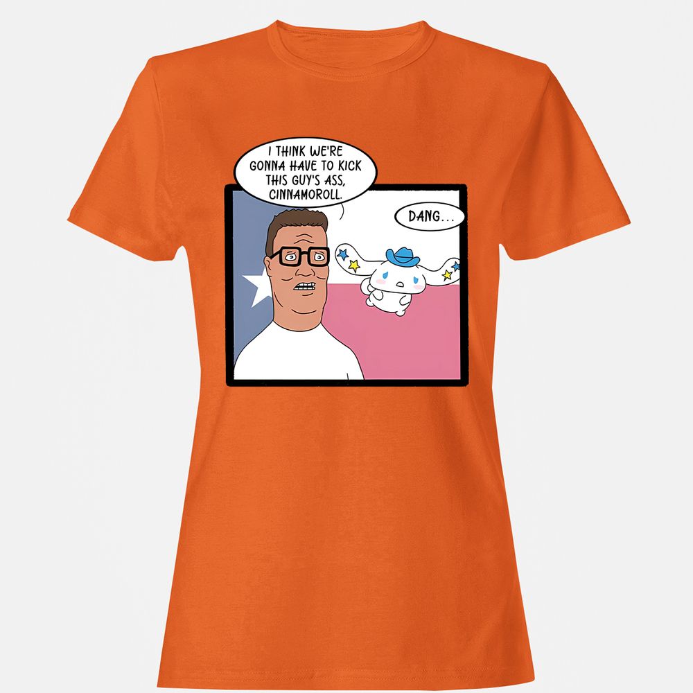 Women's T-Shirt - NUZ1GK4X - Orange - 11