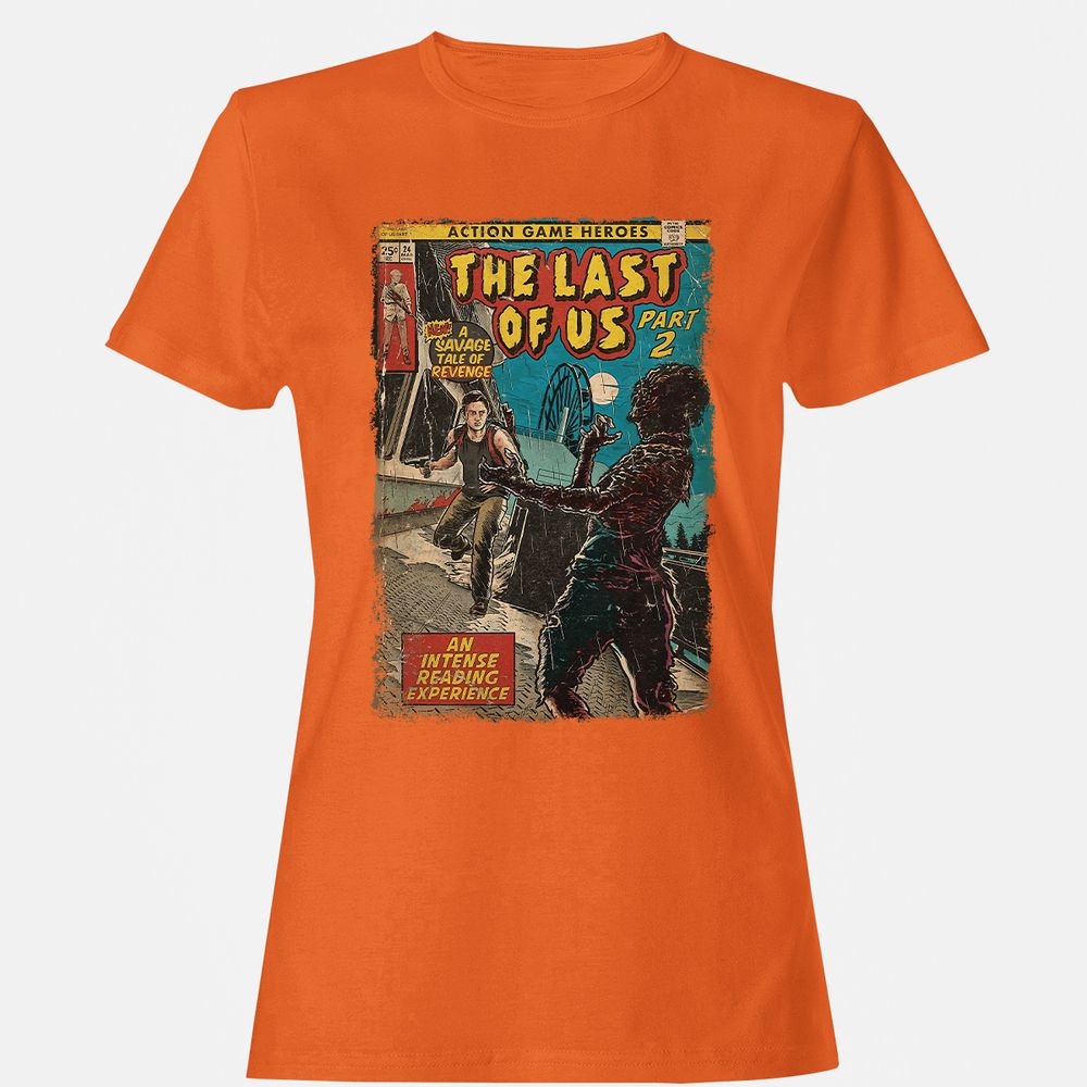 Women's T-Shirt - PRVLRPKJ - Orange - 11