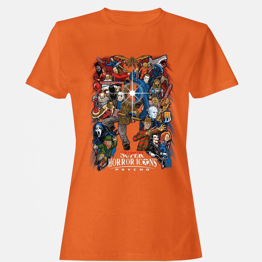 Women's T-Shirt - X6X9L9U6 - Orange - 11