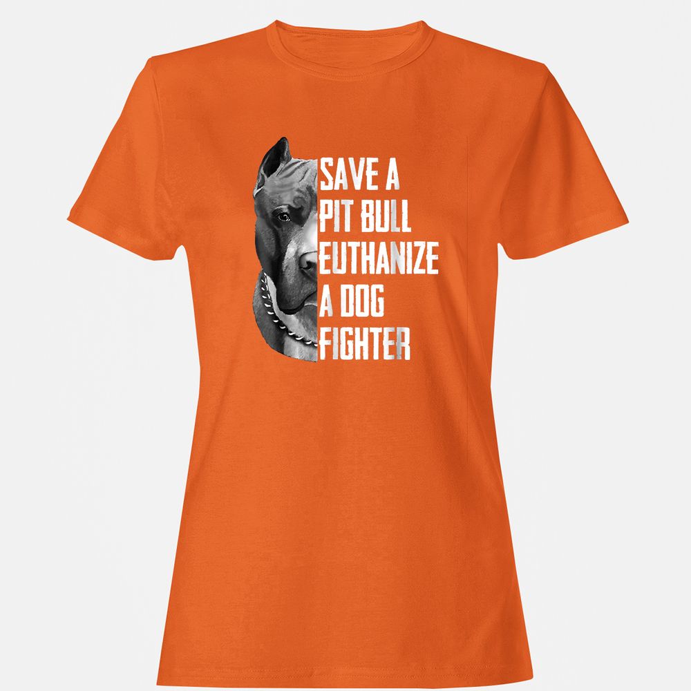 Women's T-Shirt - JBY7ZGN2 - Orange - 11