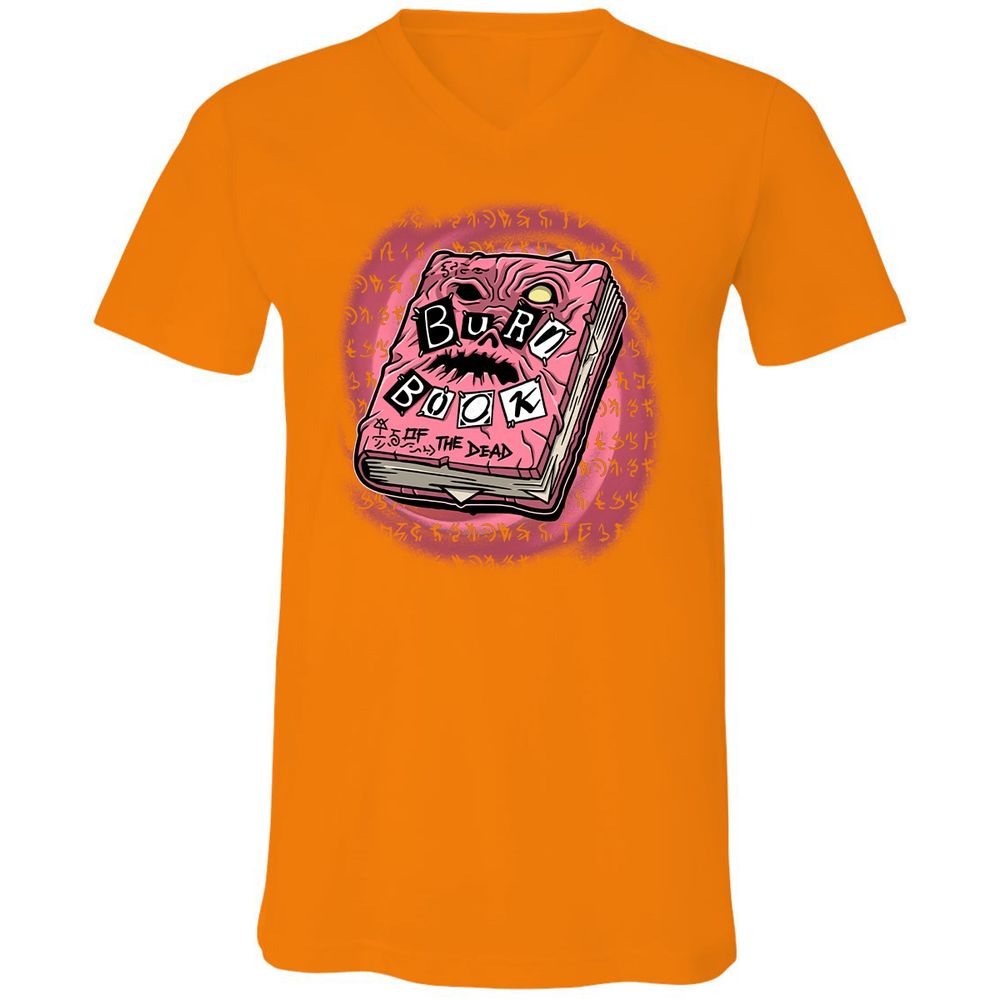 Unisex V-Neck T-Shirt - UJ1MMAWD - Orange - 11