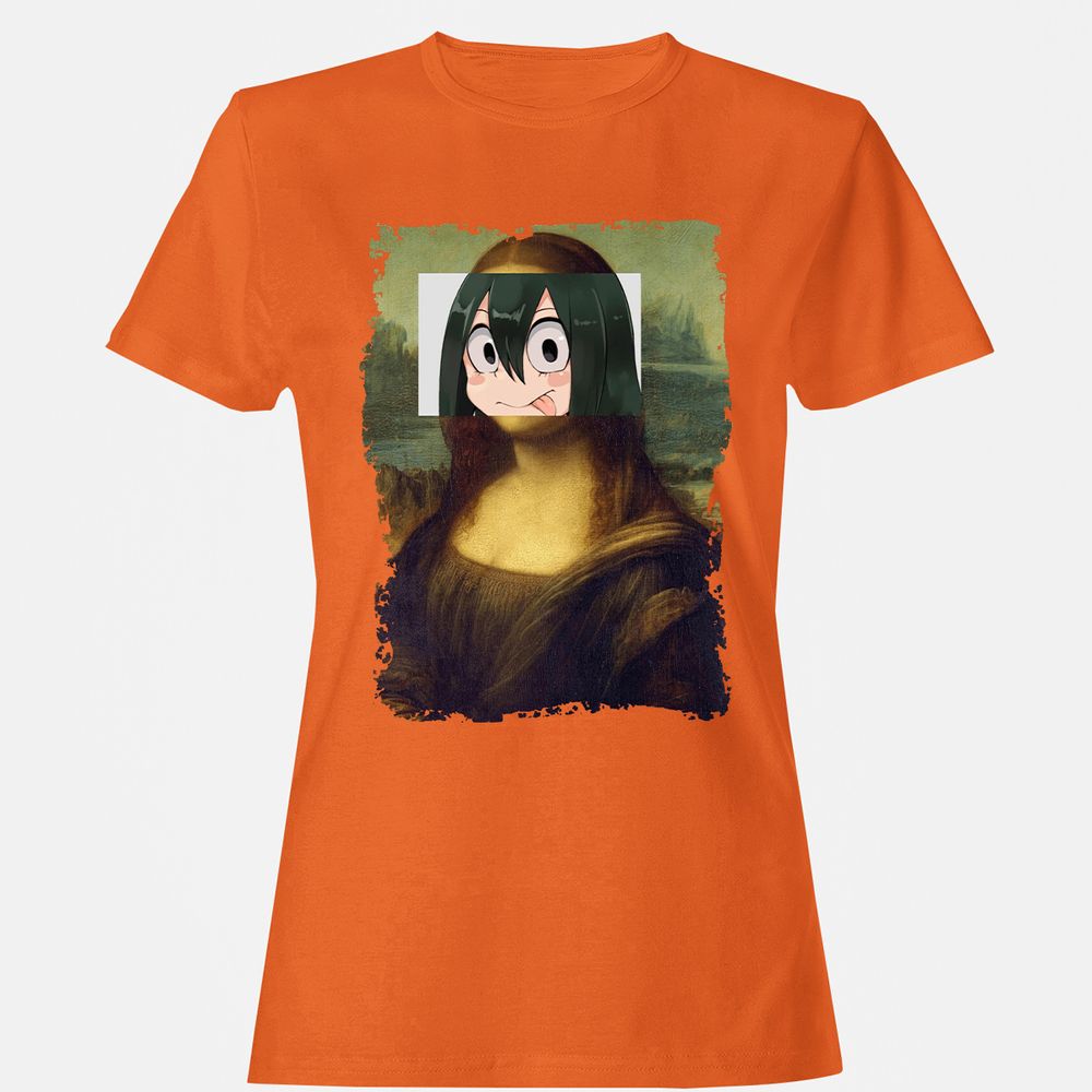 Women's T-Shirt - 9AU7HSES - Orange - 11