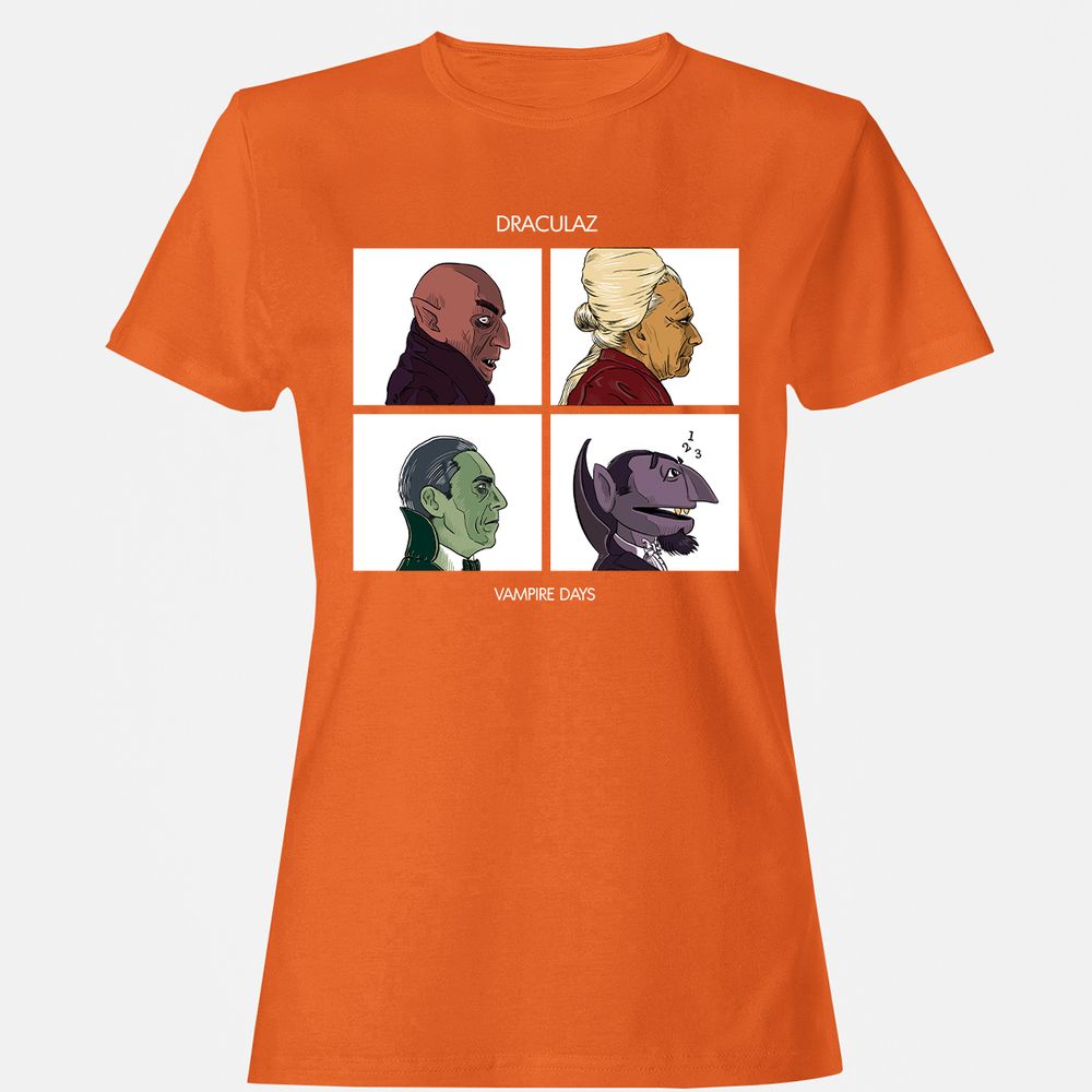 Women's T-Shirt - NZXBPR1K - Orange - 11