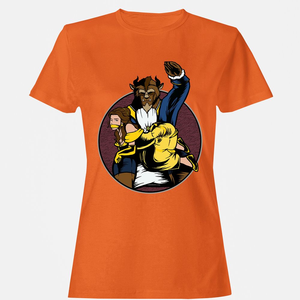 Women's T-Shirt - 69PQ7M5L - Orange - 11
